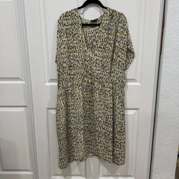Women’s Halogen Dress Plus 3x Yellow‎ - Picture 1 of 8